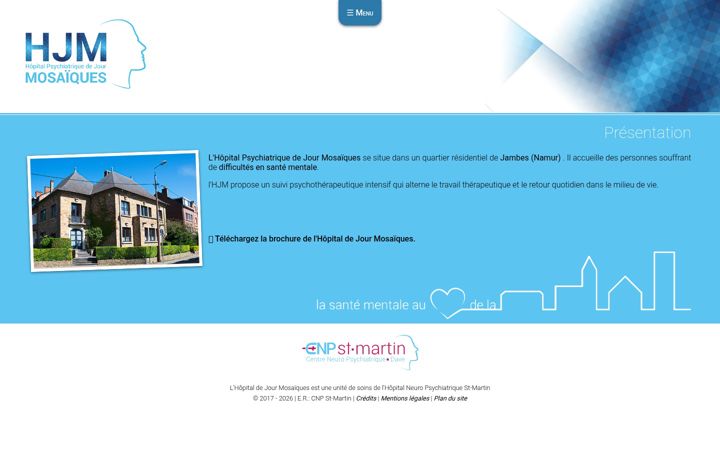 Screenshot of hj-mosaiques.be
