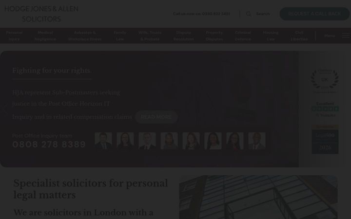 Screenshot of hja.net