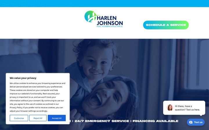 Screenshot of hjac.com