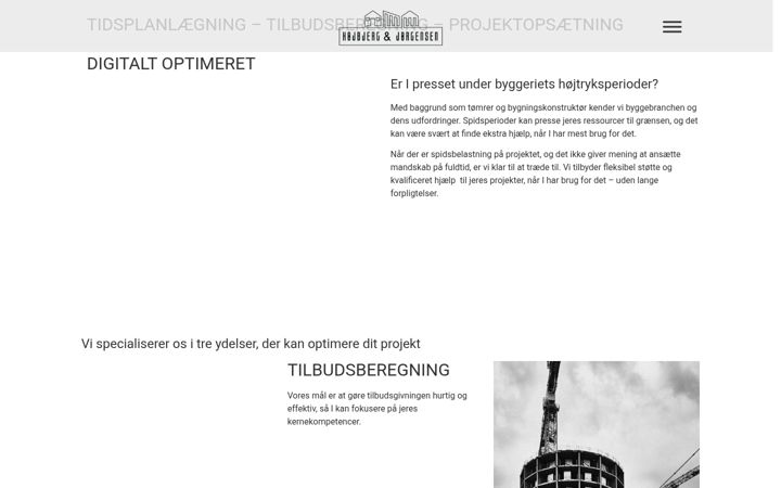 Screenshot of hjbyg.dk