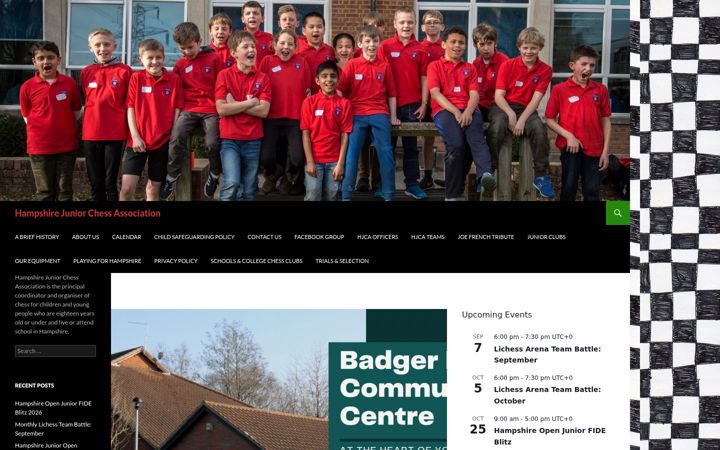Screenshot of hjca.org.uk