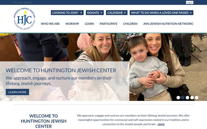Screenshot of hjcny.org