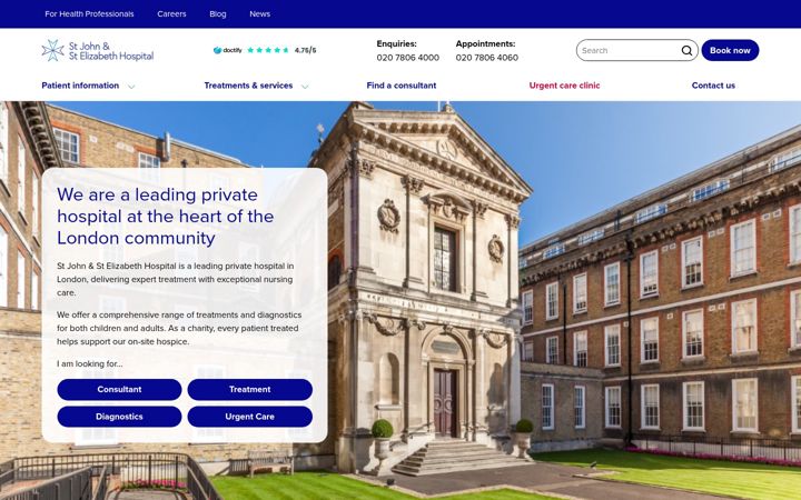 Screenshot of hje.org.uk