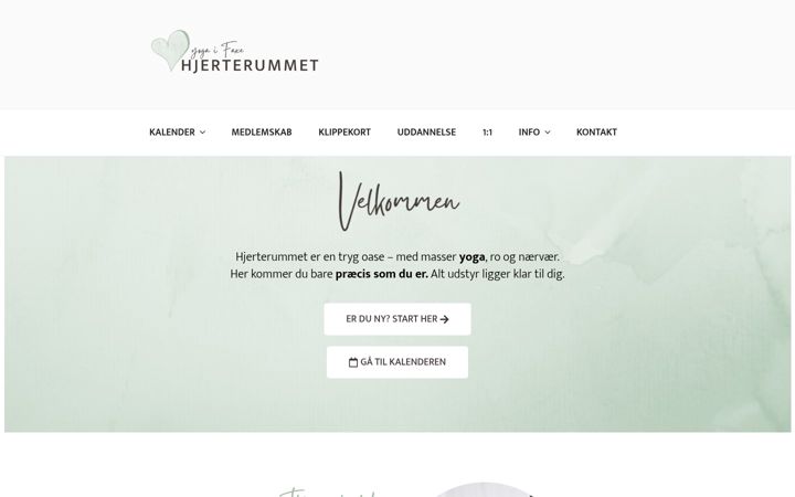 Screenshot of hjerterummetfaxe.dk