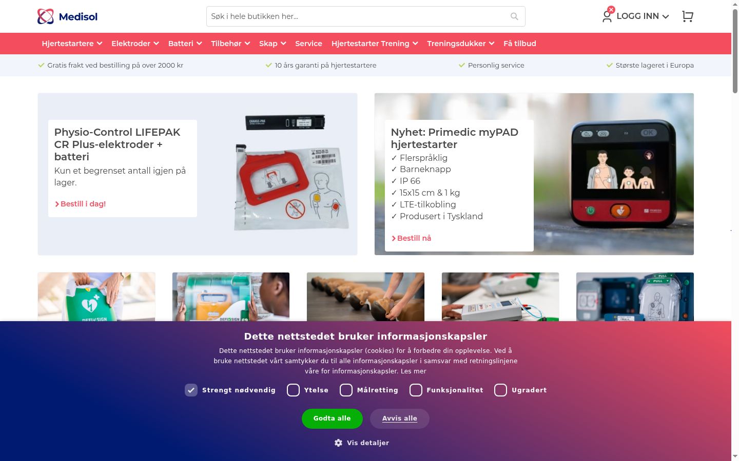 Capture d'écran de la bannière de consentement affichée avant toute interaction