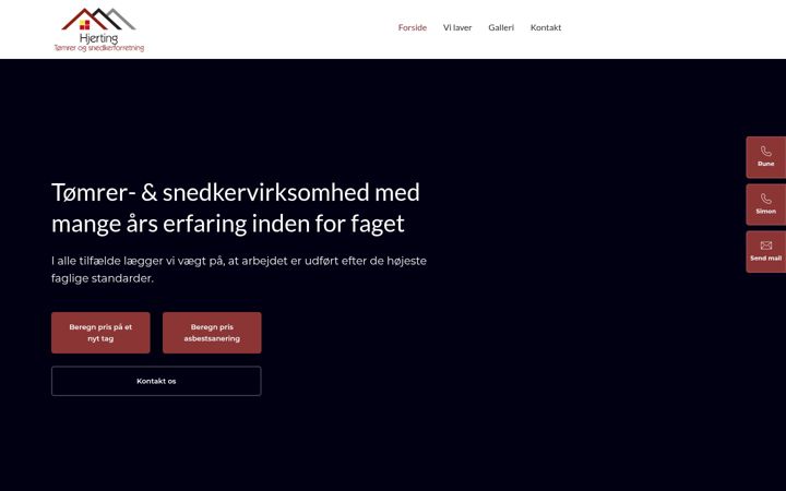 Snímek obrazovky hjertingts.dk