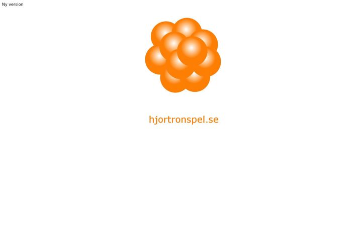 Screenshot of hjortronspel.se