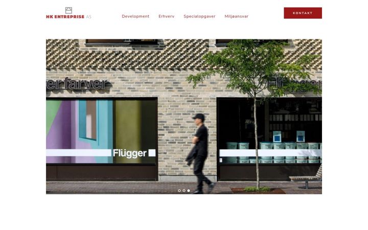 Screenshot of hk-entreprise.dk