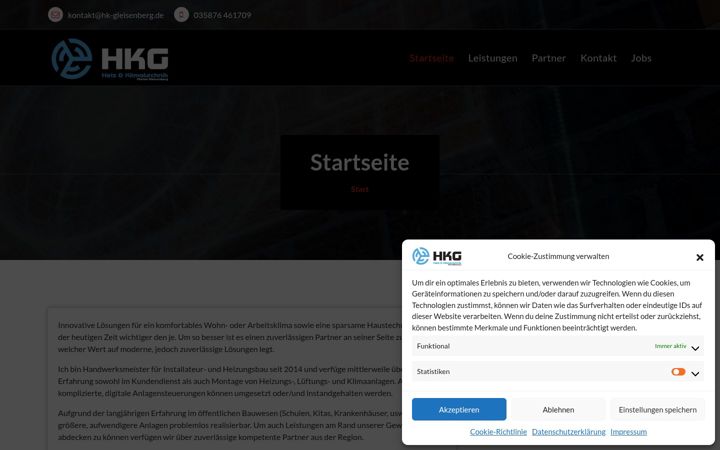 Screenshot of hk-gleisenberg.de