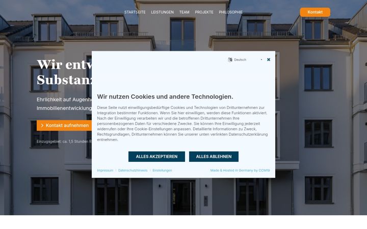 Screenshot of hk-immogroup.de