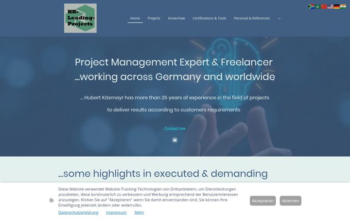 Screenshot of hk-leading-projects.com