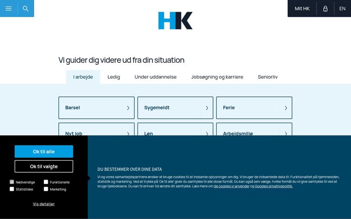 Screenshot of hk.dk