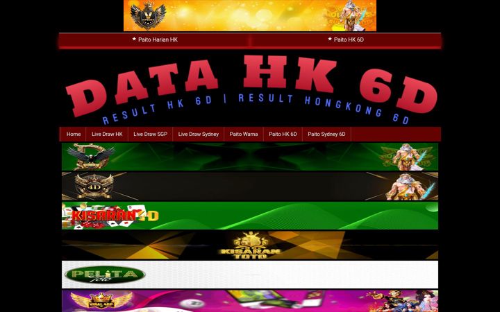Screenshot of hk6d.blog