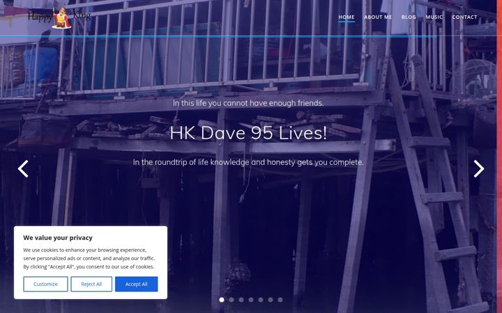 Screenshot of hkdave95.co.uk