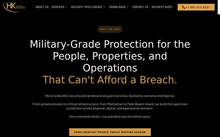 Screenshot of hkdef.com