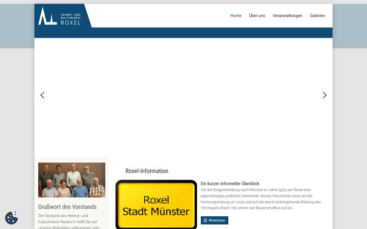 Screenshot of hkkroxel.de