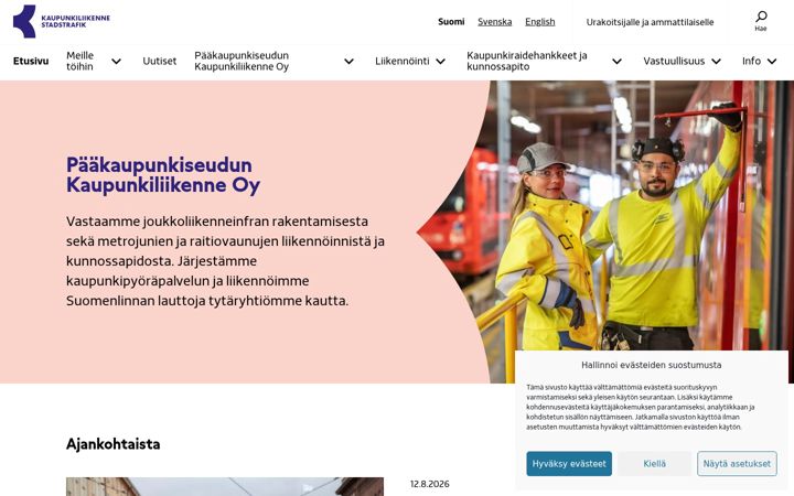 Screenshot of hkl.fi