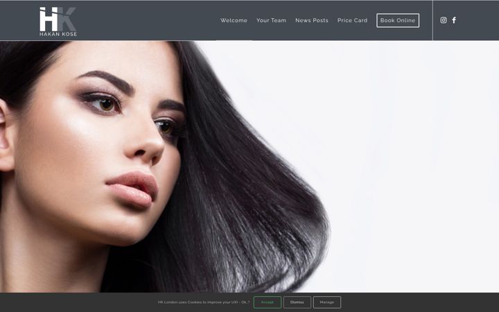 Screenshot of hklondon.co.uk