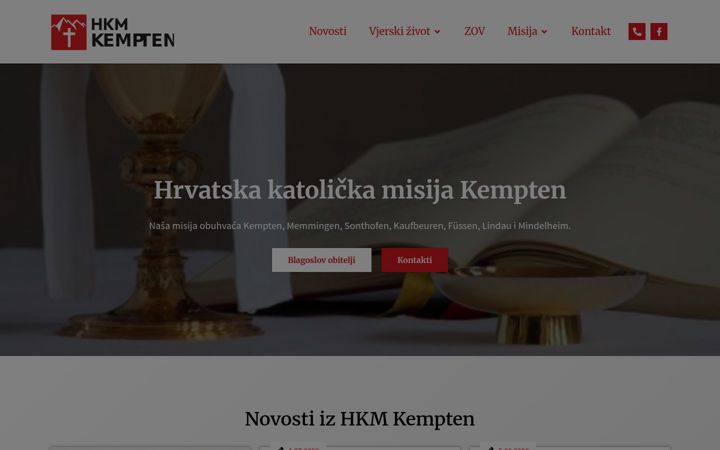 Screenshot of hkm-kempten.de