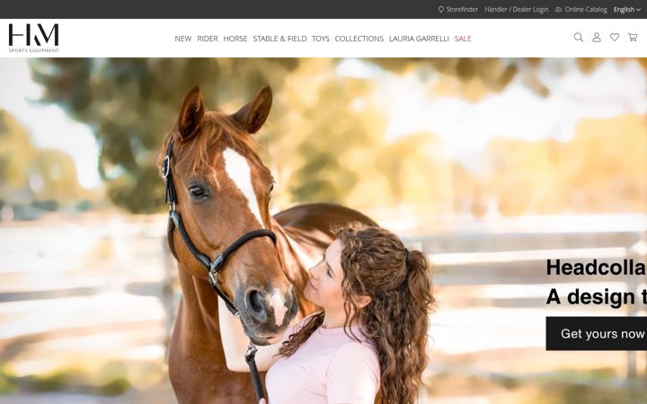 Screenshot of hkm-sports.com
