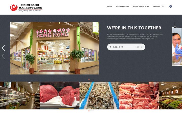 Screenshot of hkmkt.com