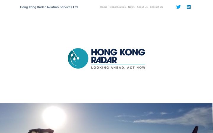 Screenshot of hkradar.com