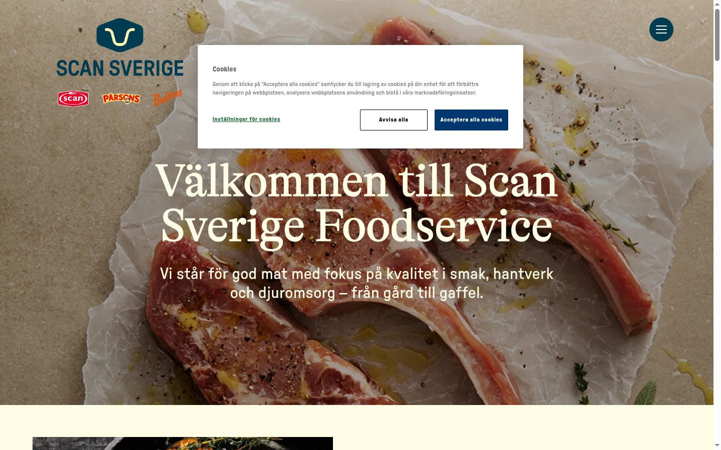 Screenshot tal-banner tal-kunsens muri qabel kwalunkwe interazzjoni