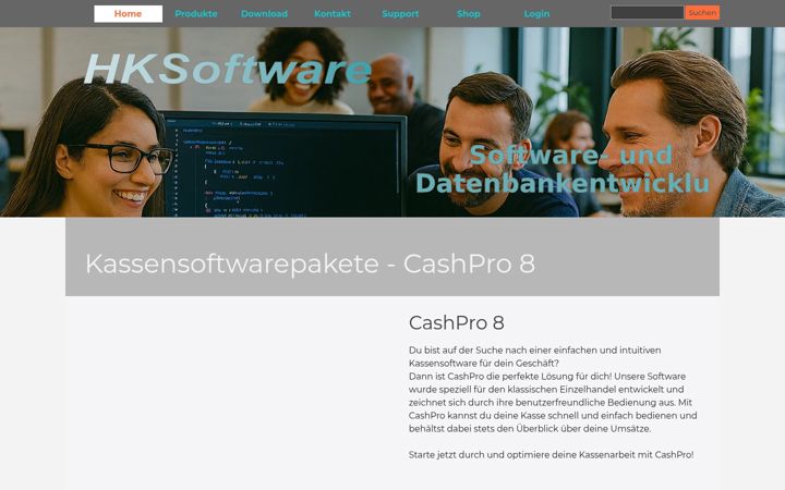 Screenshot of hksoftware.de