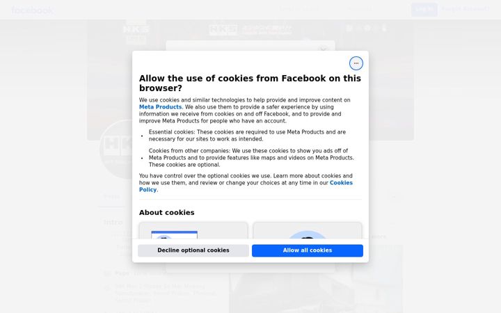 Екранна снимка на hksthailand.com