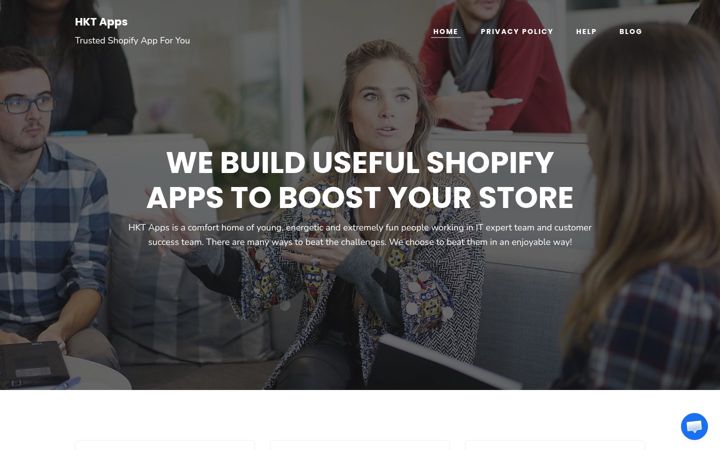 Screenshot of hktapps.com