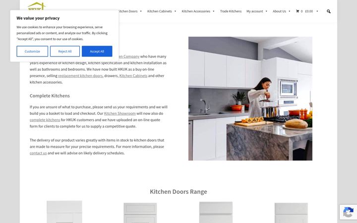 Screenshot of hkuk.co.uk