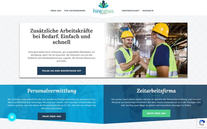 Screenshot of hl-arbeito.com