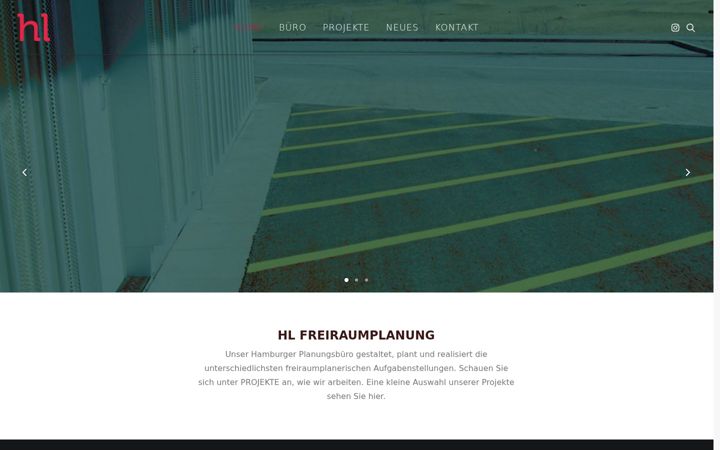 Screenshot of hl-freiraum.de