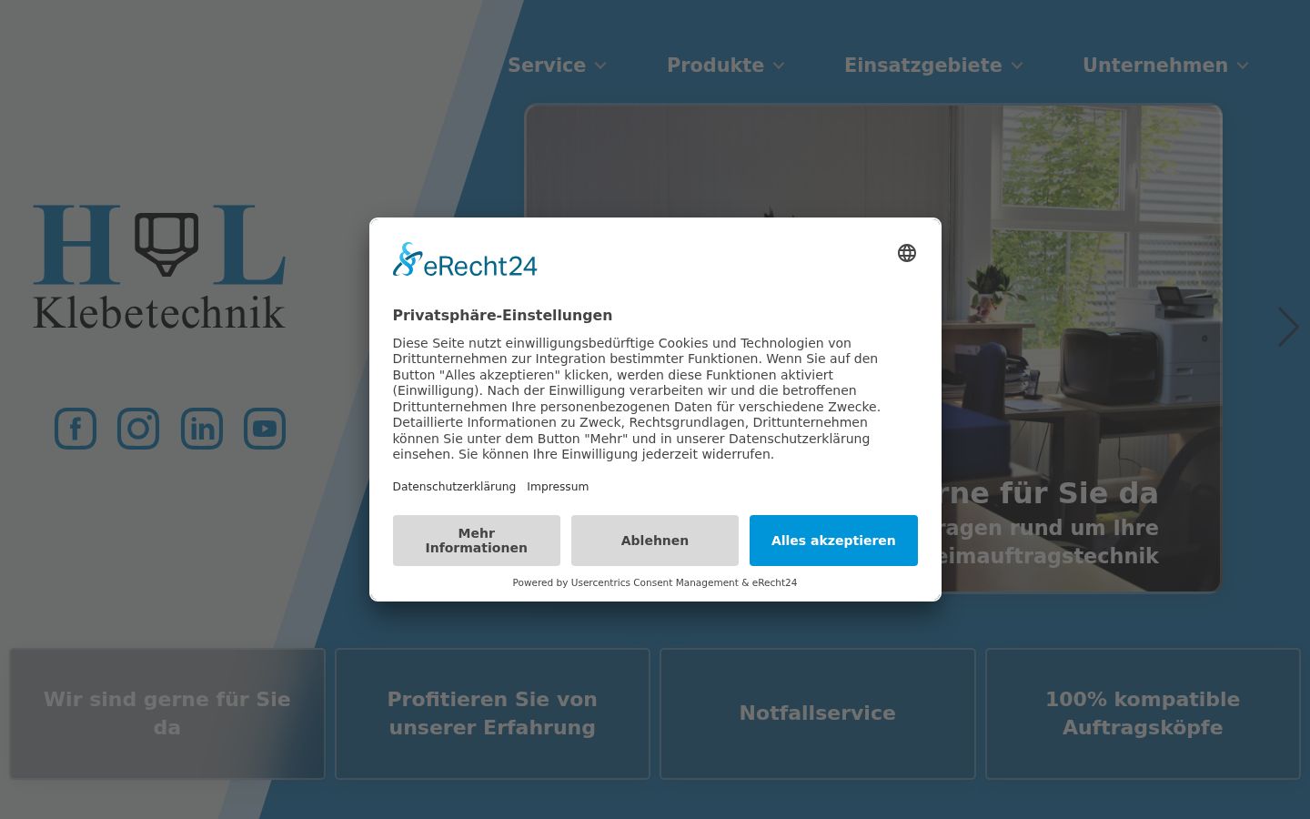 Screenshot tal-banner tal-kunsens muri qabel kwalunkwe interazzjoni
