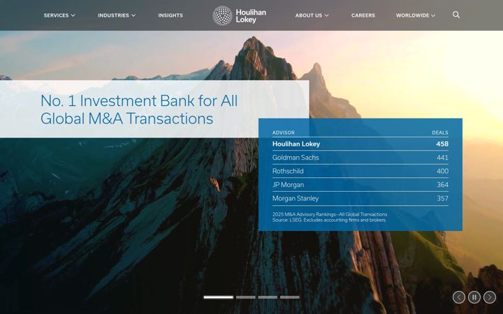 Screenshot of hl.com