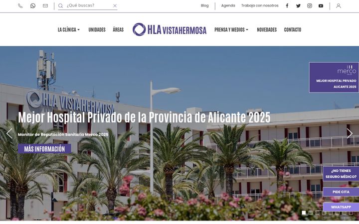 Screenshot of hlavistahermosa.com