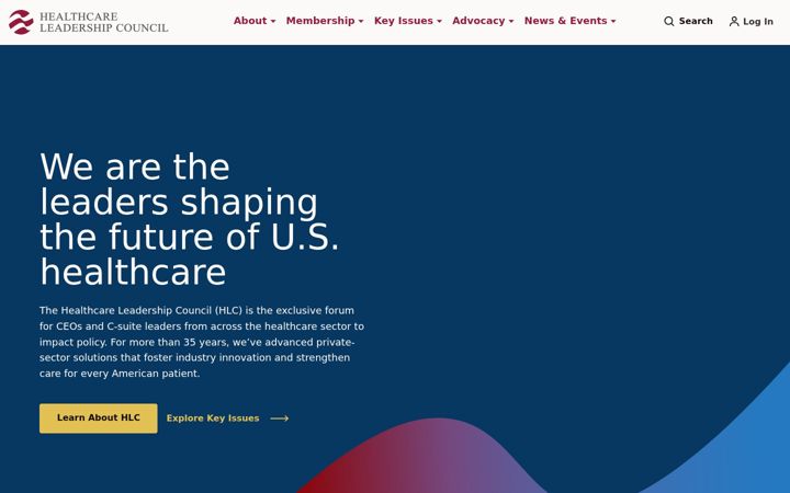 Screenshot of hlc.org