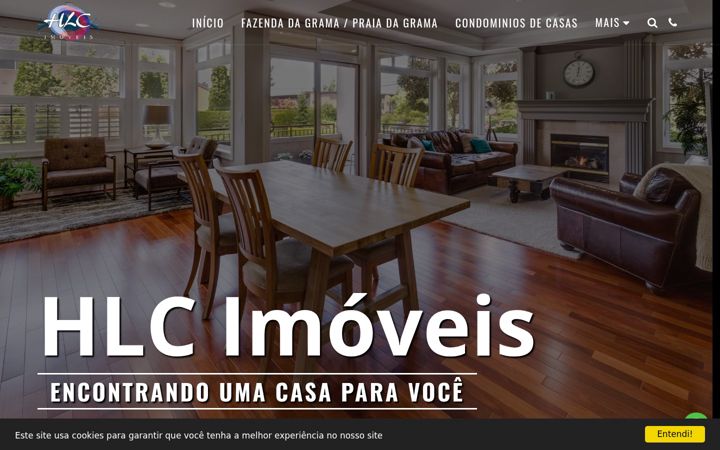 Screenshot of hlcimoveis-condominios.com