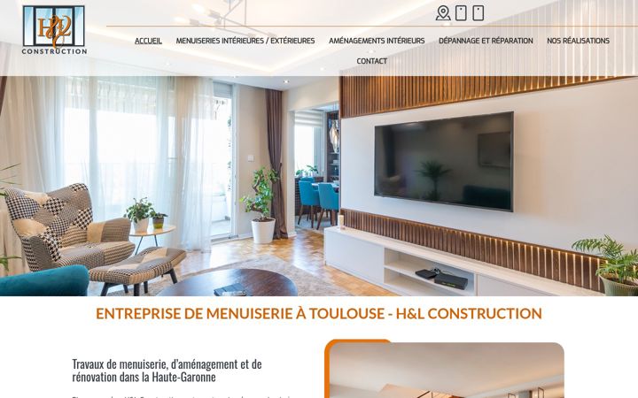 Screenshot of hlconstruction31.fr