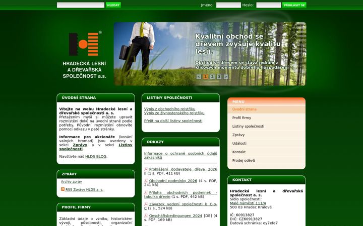 Screenshot of hlds.cz