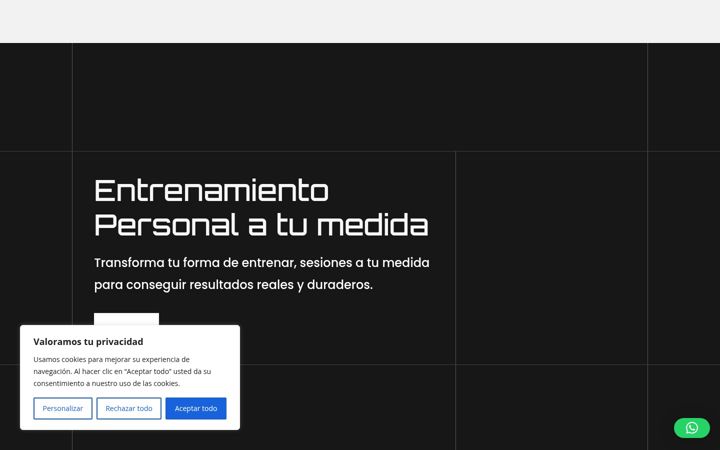 Screenshot of hlentrenamientopersonal.com