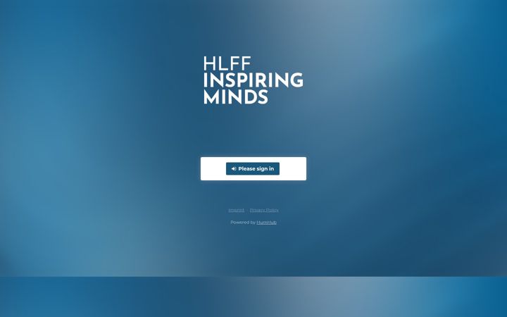Screenshot of hlff-inspiringminds.org
