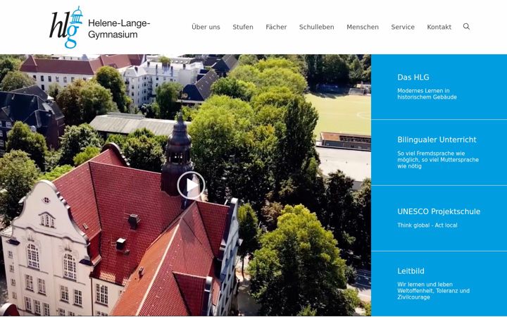Screenshot of hlg-hamburg.de