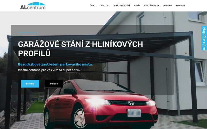 Screenshot of hlinikova-garazova-stani.cz