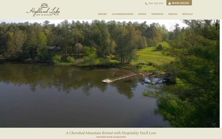 Screenshot of hliresort.com