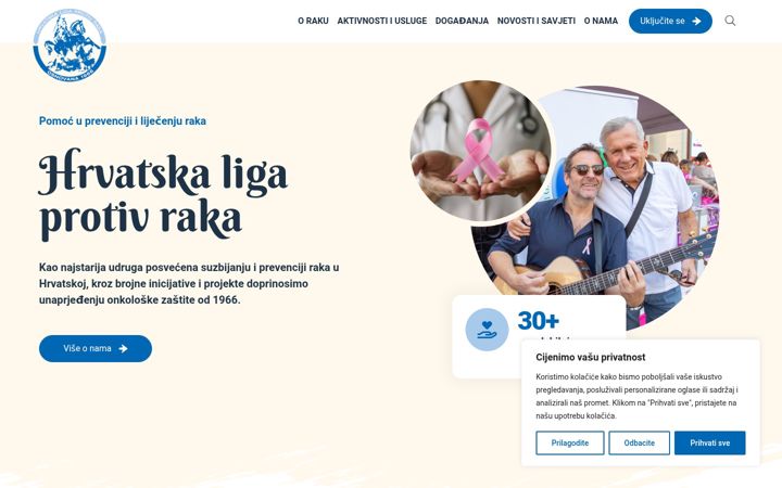 Screenshot of hlpr.hr