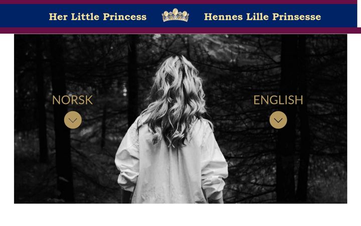 Screenshot of hlprinsesse.no