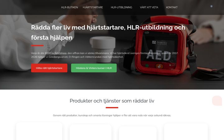 Screenshot of hlr-konsulten.se