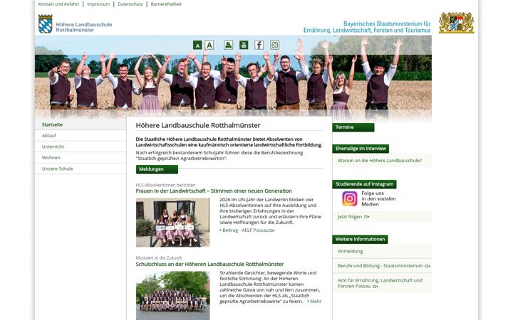 Screenshot of hls-rotthalmuenster.bayern.de
