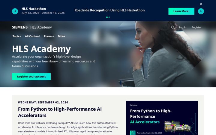 Screenshot of hls.academy